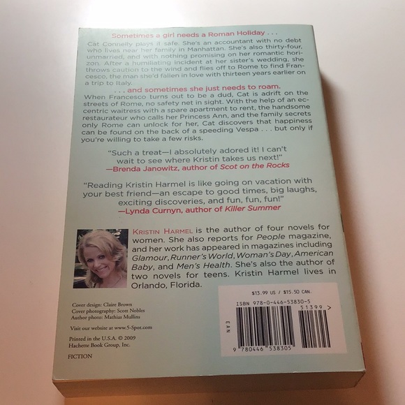 Italian for Beginners by Kristin Harmel 2009 fiction novel softcover - Picture 4 of 6